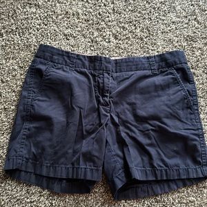 J. Crew Navy Blue Chino Shorts